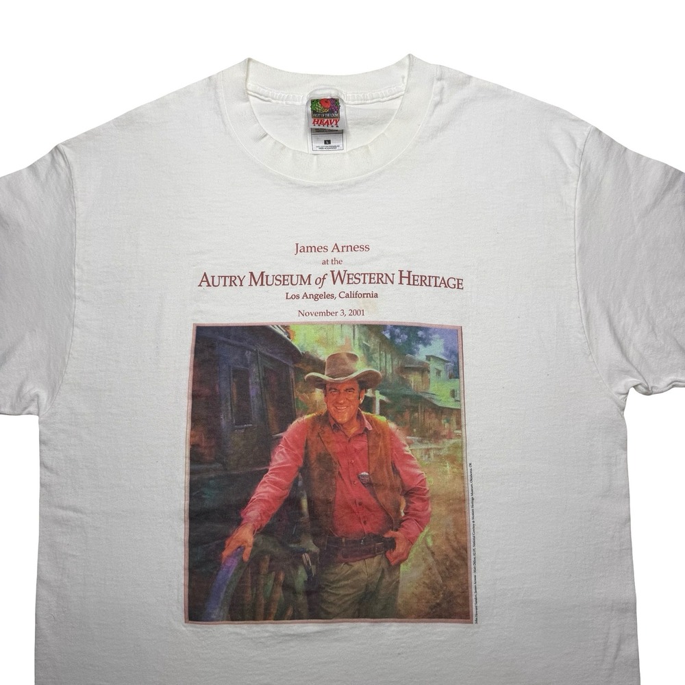 Vintage 90s Gene Autry western museum shirt